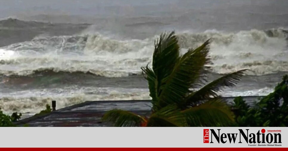 Photo: The New Nation Bangla Bay of Bengal Depression Forecast to Become Cyclone by Monday